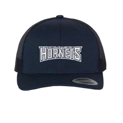 Yupoong Adult Hornets Embroidered Trucker Cap Thumbnail